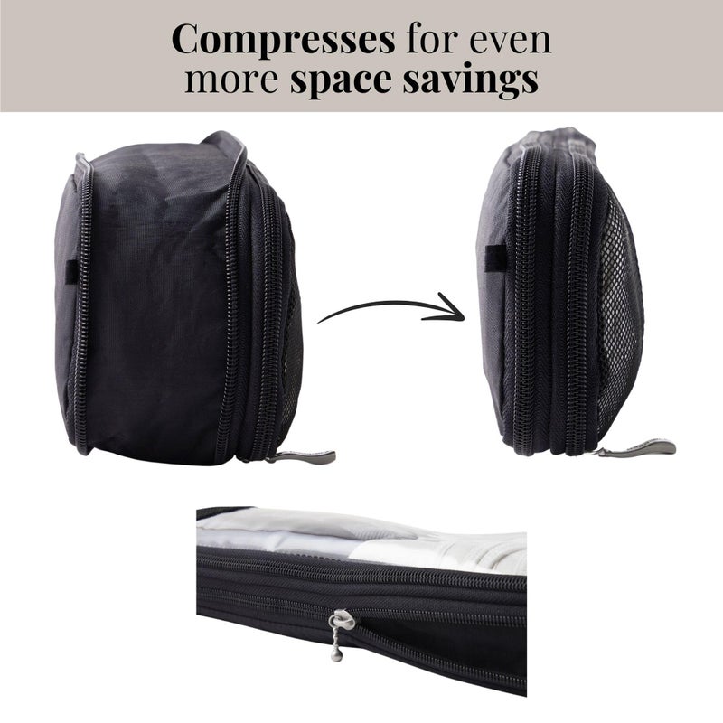 Baggallini Long Compression Cube - Lightweight Compression Packing Cube for Travel - Image 2